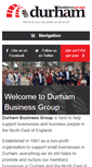 Mobile Screenshot of durhambusinessgroup.co.uk